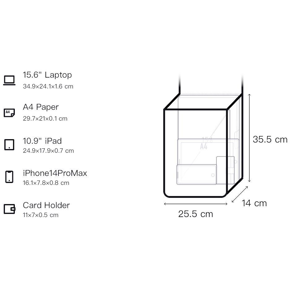 Lululemon Wunderlust 14L Drawstring Buckle Closure Design Convenient Storage Nylon Mini Backpack Unisex Backpack Bone-Silver LU9B23S-BONE