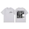 Chris Brown Eclipse Tour 2026 Tshirts Unisex Women Hip Hop Vintage Short Sleeve T Shirts Summer Fashion Casual Oversized Tshirt