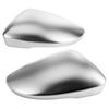 Pair Rearview Mirror Cover Housing Matte Chrome Protection Cap Shell Fit for B7 NMS