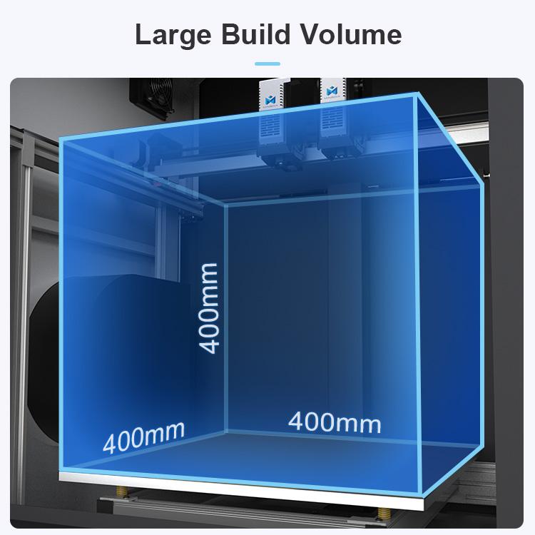 Hot Selling Industrial Printer 3d Electronic Kit Desktop 3d Printer 400*400*400mm Rapid Prototyping 3d Drucker