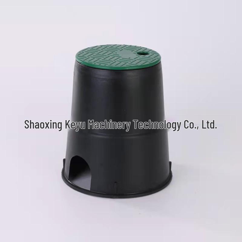 Plastic Buried Solenoid Valve Box for Greening Landscape - Available in 6, 10, 12, 14 inch Sizes