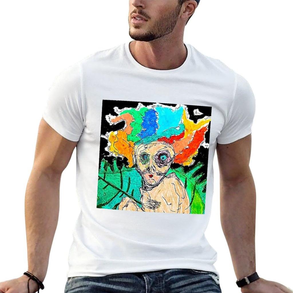 album cover T-Shirt Work Wear Simple Tee Shirt
