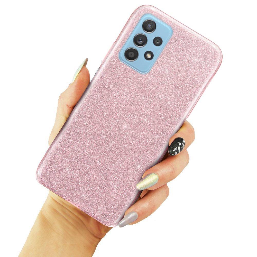 Glitter Case for Samsung Galaxy A53 5G, Pink