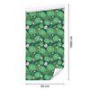 Summer Fruits Wallpaper Green and Sea for Living Room and Bedroom 50x1000