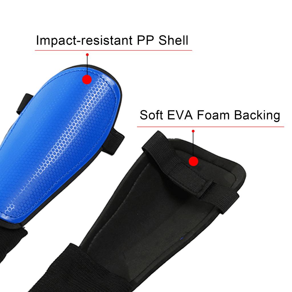 Soccer Shin Guard with Ankle Protector and Adjustable Straps Football Protective Equipment for Kids
