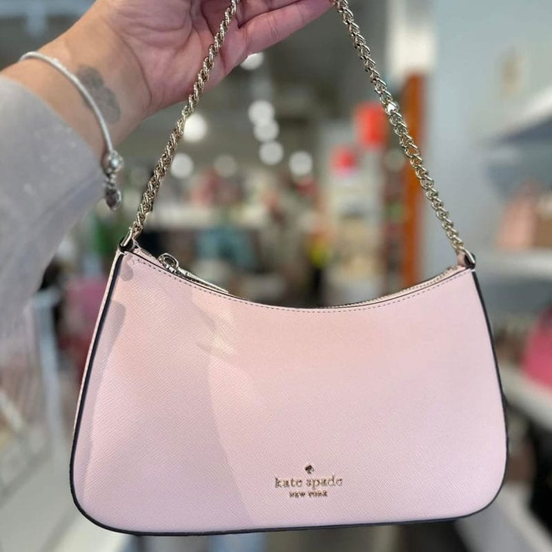 Kate Spade Cow Leather One Shoulder Handbag Medium Women's Ballet Pink KN249-960