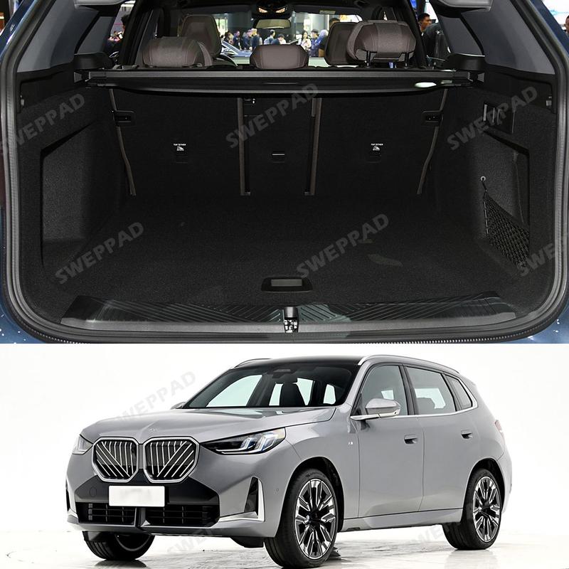 For BMW X3 G45 2025 2026 Full Coverage All Weather 3D Trunk Mat Cargo Liner with Backrest Protectors Interior Accessories