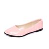 Shallow Single Shoes Pu Patent Leather Flats Spring Casual Round Tow Candy Color Ballet Sansals