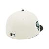 New Era LP 59FIFTY Cap MLB New York Mets NYM Spruce White with Side Exclusive To and Also a Stylish Streetwear Perfect for Travel and Sun A Great Gift