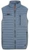 Winter Jacket Camel Active Light Quilted Vest Made of Recycled Polyamide (460840-3E52) Stone Blue