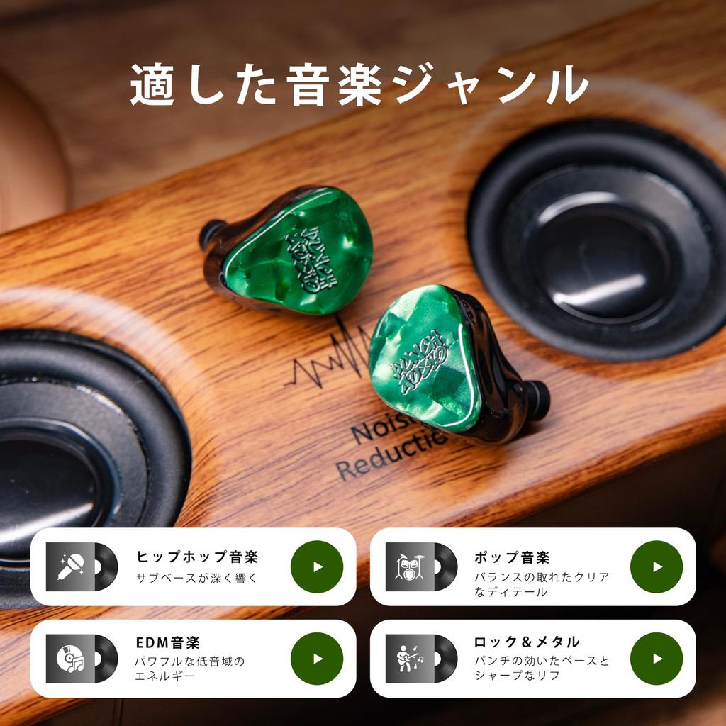 Linsoul Punch Audio Portazo Гибридные (1 динамический + 2 планарных драйвера) Высококлассные внутриканальные мониторы с отсоединяемым кабелем, эргономичным дизайном, ношение за ухом,
