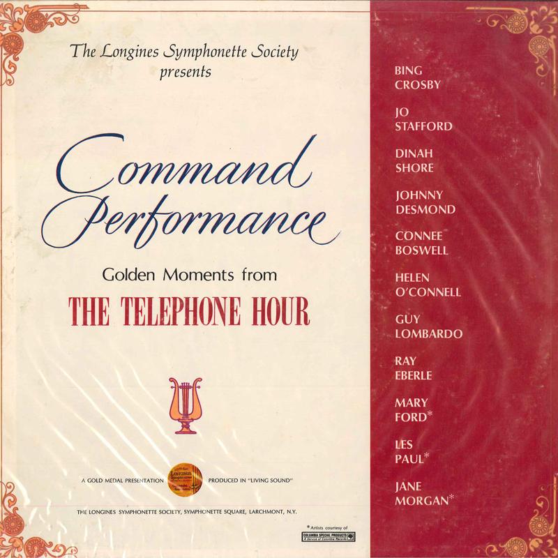 LP Пластинка VARIOUS - Command Performance Golden Moments SYS5117 LONGINES SYMPHO 1959 США Поп Б/У