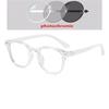 Transparent Gray Frame Round Shortsighted Prescription Glasses Women  Anti Blue Rays Myopia Eyeglasses 0 -0.5 -0.75 To -6.0