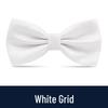 Men's Burgundy & Black Bow Tie for Weddings - British Korean Style