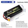 10,000mAh FPV LiPo Battery 2S-6S 60C for RC Cars and Aircraft