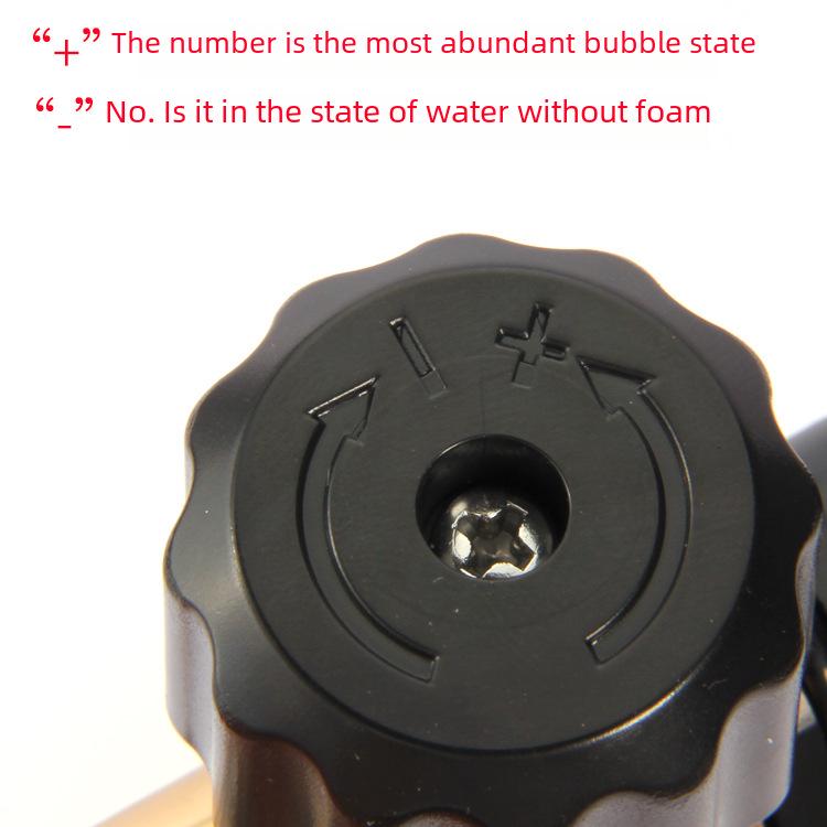 Водяной пистолет высокого давления для мойки автомобилей с распылителем пены и щеткой