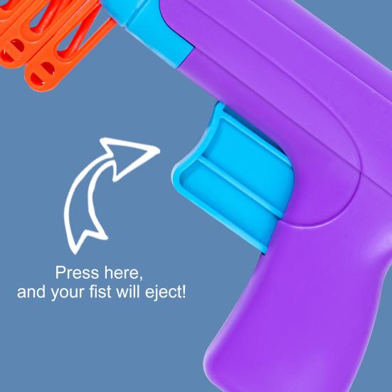 1 набор выдвижных игрушечных кулаков, шутер, кулачки, захват, рука робота, детские игры, эластичный телескопический захват, безопасная игрушка для разгрузки