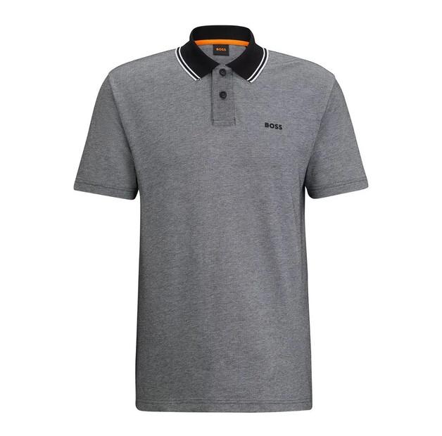 BOSS Pe Oxford New Short Sleeve Polo Shirt