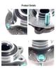 Front Wheel Bearing Hub Assembly 5GA0-33-04X for FAW Besturn B90/B.