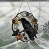 Хэллоуинские украшения Ворон, Подарки Ворон для женщин и мужчин, Декор для дома, стены, комнаты, двери на Хэллоуин, Акриловое украшение
