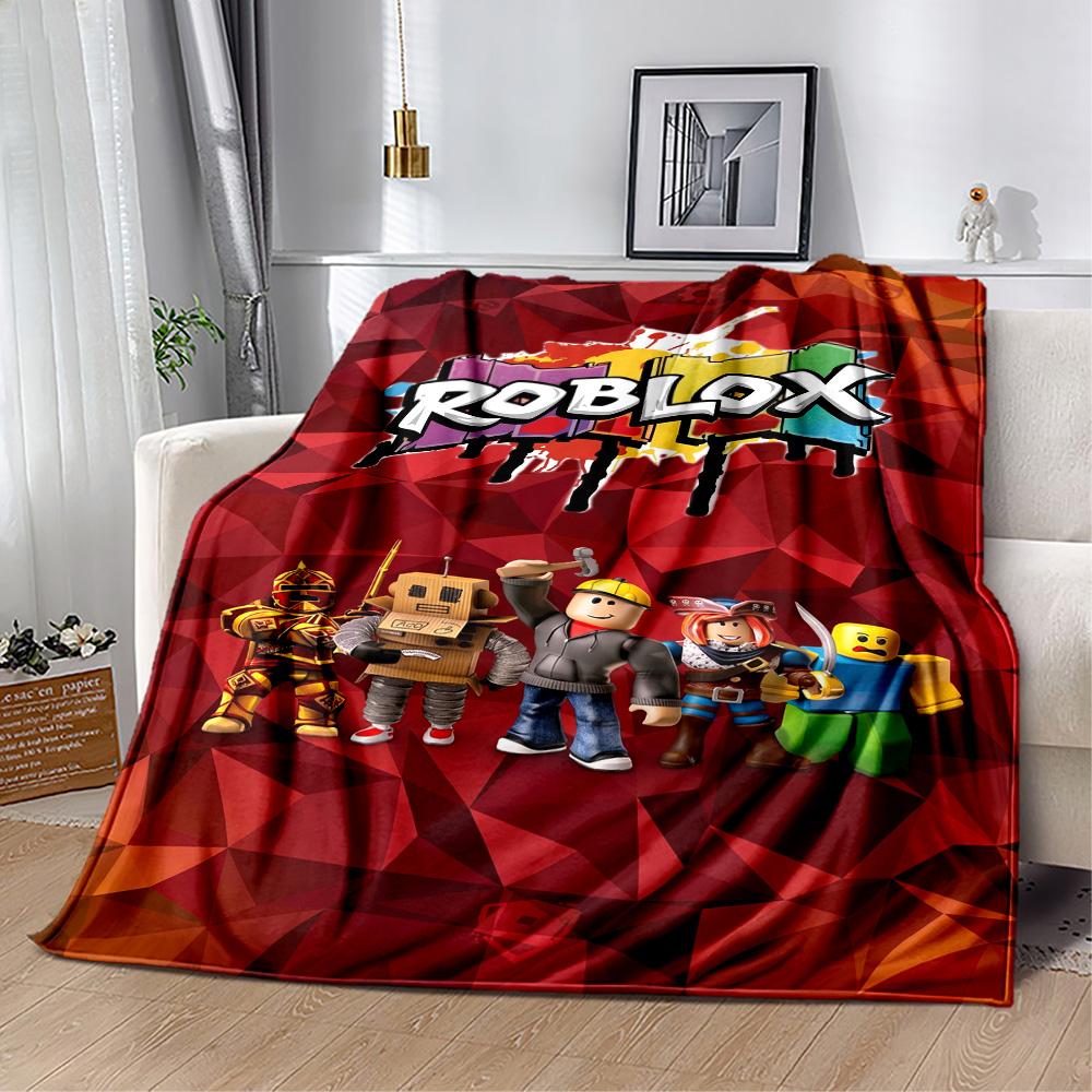 Roblox 86 Blanket Warmthful Decor Great for Livingroom Chair Picnics Four Seasons Multipurpose Warmthful Decor Best Holiday Gift for Friends Family