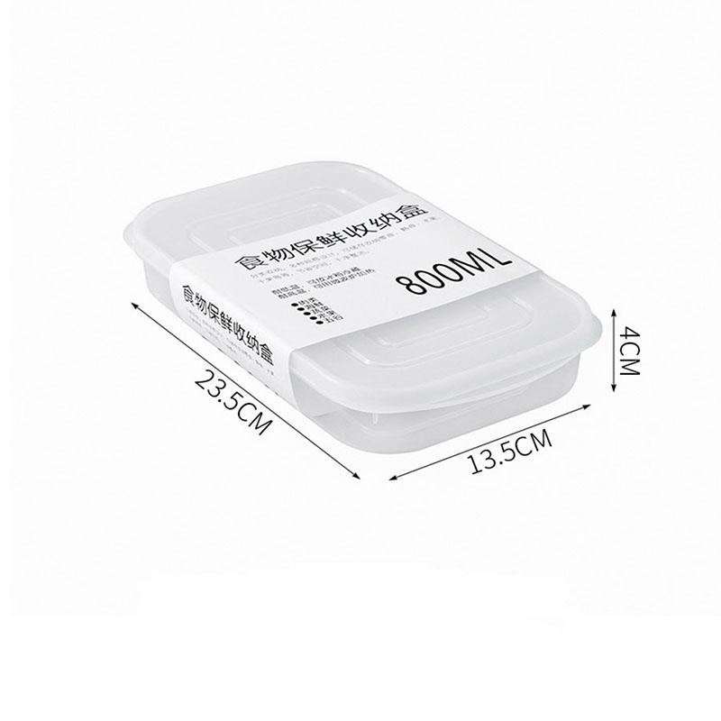 1 шт., герметичные контейнеры для хранения продуктов в холодильнике, контейнеры для овощей, мяса, фруктов, кухонный органайзер для хранения свежих продуктов