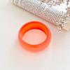 Glitter Chunky Bangles Bright Color Lady's Bracelet New Resin Bracelets  Gifts
