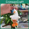 Soft Cuddly And Duck Plush Doll Perfect For Keychains And Backpack Accessories