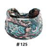 Boho Headbands Wide Knot Hair Scarf Floral Printed Hairband Elastic Turban Headwrap Stretch Head Bands Bandana Fashion Hair Accessories for Women