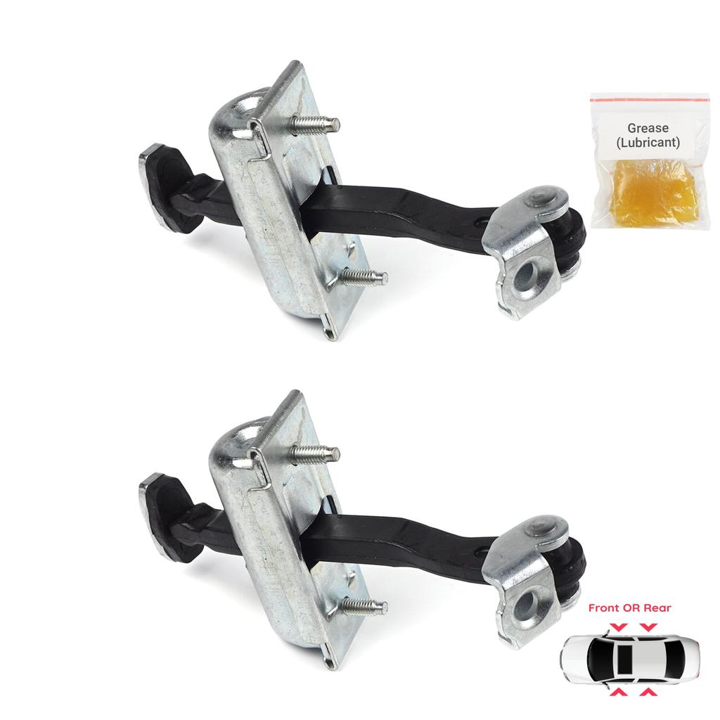 EDP701-1 2 Pieces Front OR Rear Door Hinge Stop Check Strap Limiter for Ford Focus MK2 Kuga MK1 C Max MK1 3M51R23500AJ