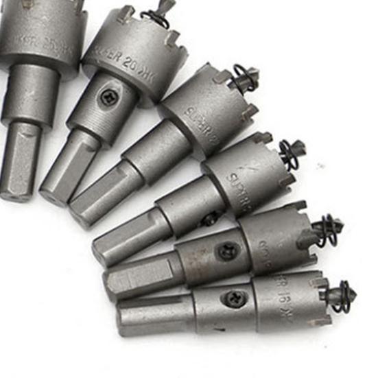 10 шт. Сверла, прочная конструкция, нержавеющий твердый сплав, профессиональные сверла, кольцевая пила, режущий комплект, пилинг