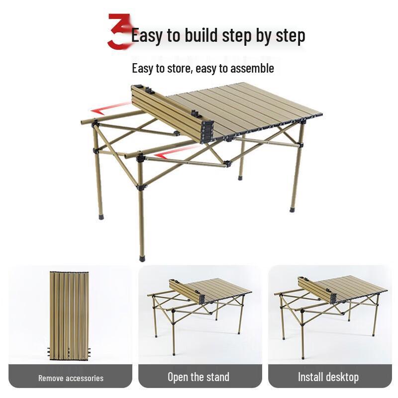 Youtuozhe Outdoor Camping Picnic Table & Chair Set
