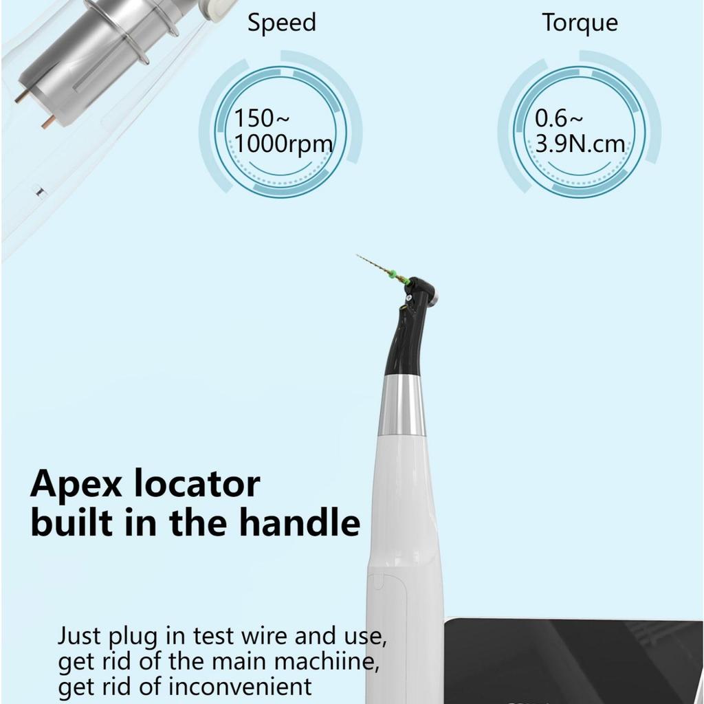 COXO Беспроводные эндомоторы C-SMART-I PILOT в стоматологии с апекслокатором Эндодонтическое оборудование