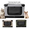 Pet Car Dog Cage Dog Car Seat Breathable Visible Pet Car Bag Top Skylight Dog Carrying Box