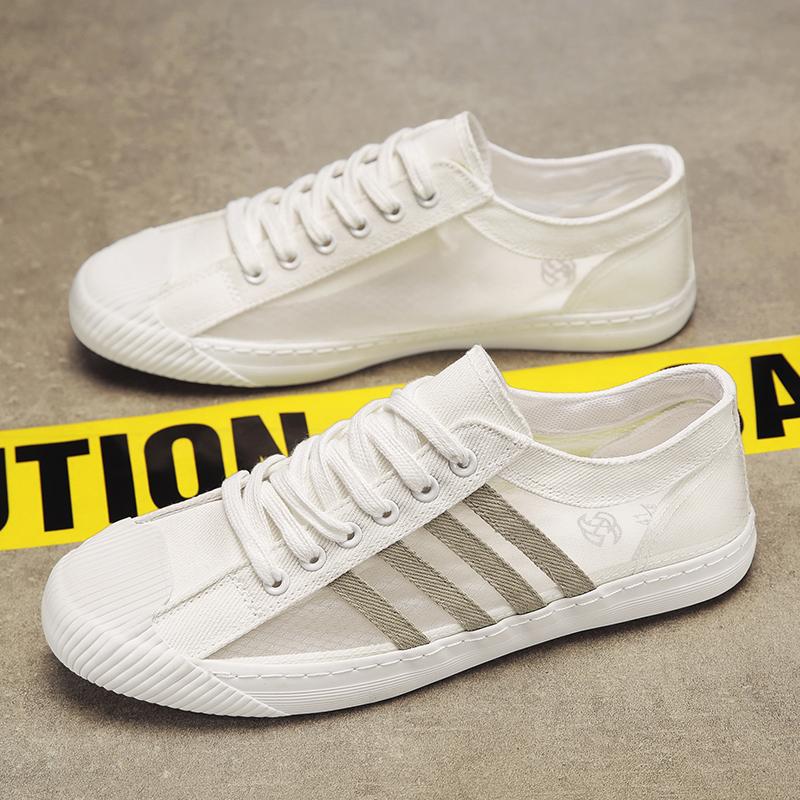 Men Sneakers Casual Shoes Skateboarding Men Flat Brand Fashion Canvas Shoes Breathable Non-slip Driving Tennis Sports Shoes