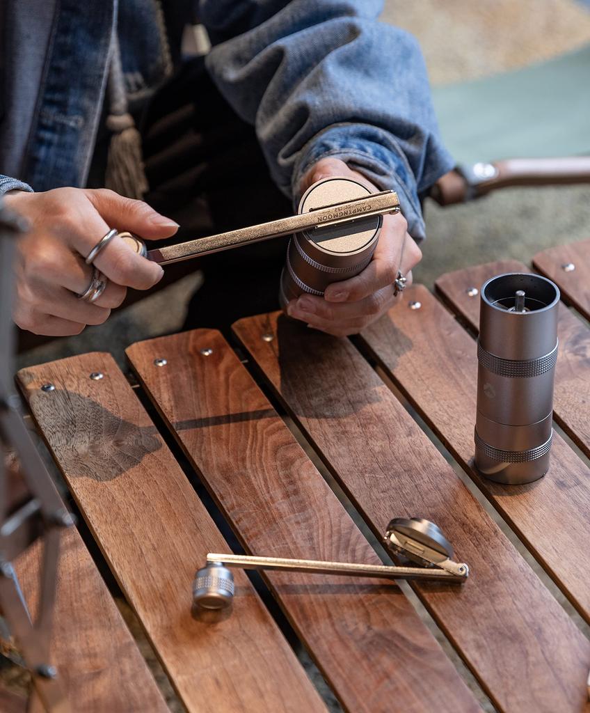 Camping Moon Camping Coffee Mill Coffee Hand Grinder Solo Grinder S Conical Type CC-115