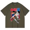 230 Gsm 100% Cotton Captain Tsubasa V2 Print Unisex Heavy Cotton T Shirt