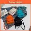 Solid Single Color Shoulder Crossbody Bag Women Backpack Handbag Casual Gift