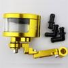 Cnc Мотоцикл Тормозная Жидкость Масло Резервуар Чашка Бак + Кронштейн Поддержки Для Yamaha Mt07 Mt09 Tmax500 530 Honda Yzfr3 R25 Kawasaki