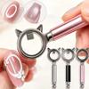 Uniform Magnetic Force Hollow Out Cat Eye Magnet Manicure Tools  Can Easily DIY Cat Eye Effect