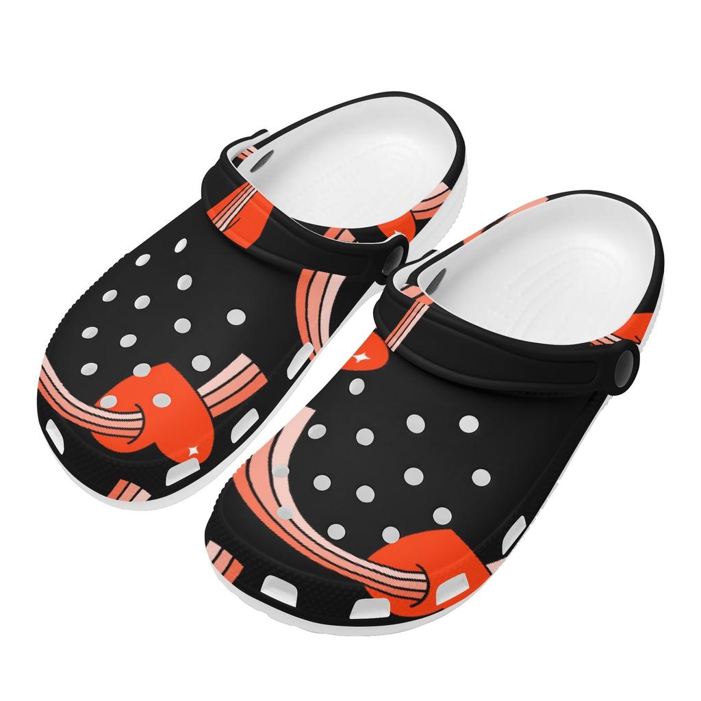 Fashion Printed EVA Clogs Adult Unisex Soft Sole Easy Clean Lightweight Slip On Casual Shoes Summer Sandals Daily Walking Wear