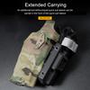 Tactical Holster Negative Cant Plate Mount Adapter for Airsoft Holster Extension Bracket Adapter Tourniquet Front Mount Platform