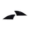 Car Rear Bumper Reflector Tail Brake Light ABS Cover Housings For Lexus IS250 IS300 IS350 IS200t IS-F 2014-2020 No Bulb/Socket