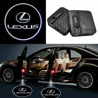 Для Ct200h LS430 LX570 NX300h IS300h RX330 ES300h Дверь автомобиля со светодиодным проектором знак автомобиля затемняющий свет аксессуары