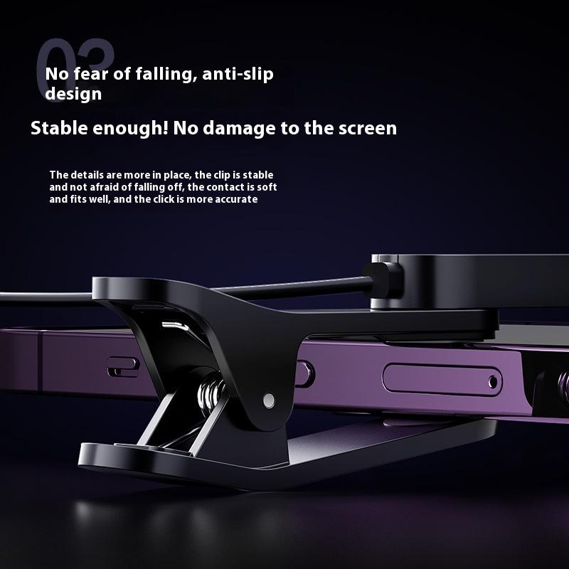 Smart Phone Screen Auto Clicker Simulated Finger Clicking For App Video Live Streaming Screen Touch Tripods Tapper Device