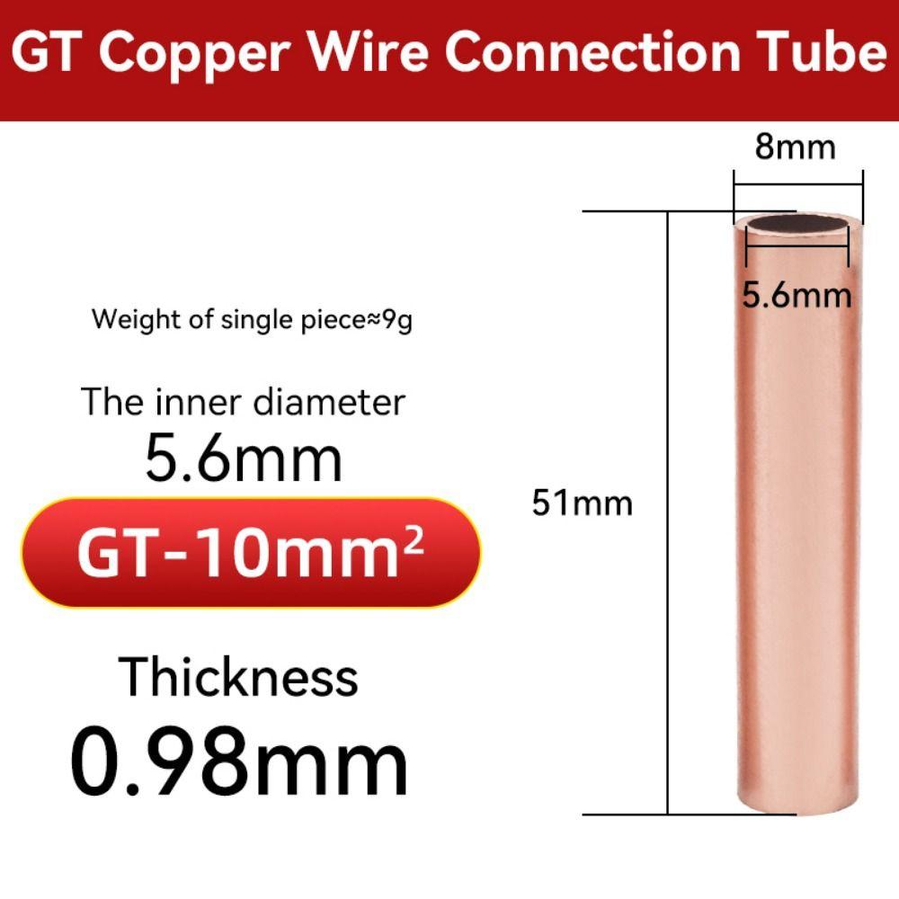 1 шт., комплект обжимного кабеля для кабеля с отверстием для провода, сварка трубок GT