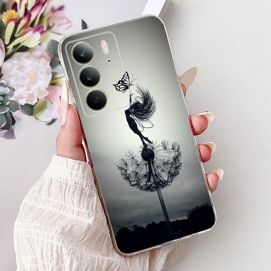 Silicone Case For Realme C75 4G Cover Cool Machine Panda Animals Soft Clear Slim Shockproof Bumper For RealmeC75 C 75 2024 Coque