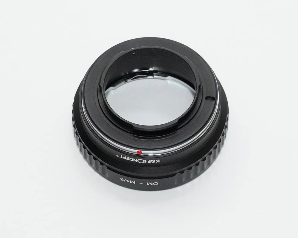 Адаптер Olympus OM Micro Four Thirds с салфеткой для линз K&F mount-m4/3 om-m43 (КФМ43)