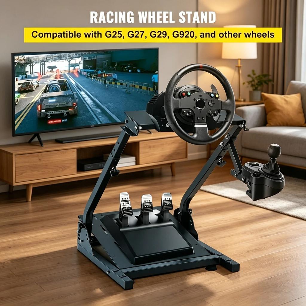 SIHAO Игровой руль-подставка с регулируемой высотой для Logitech G25 G27 G29 G920 Стенд для руля Игровой гоночный симулятор Руль