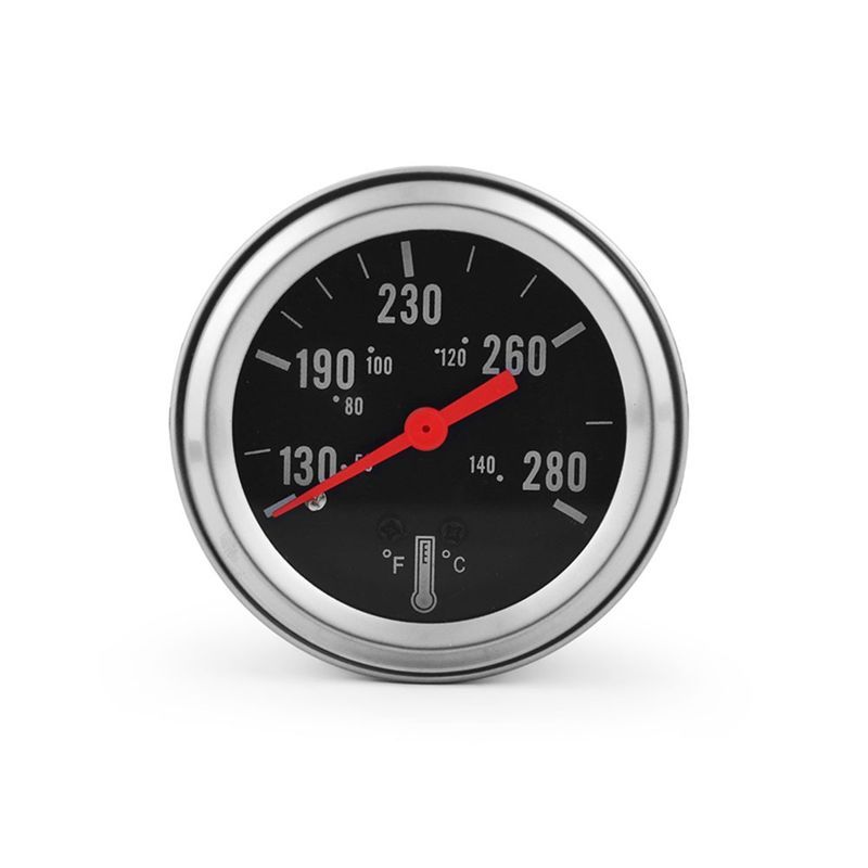 AEF3-2Inch 52MM Mechanical 12V Water Temp Gauge 50-140℃/130-280℉ Water Temperature Gauge Car Meter With Sensor